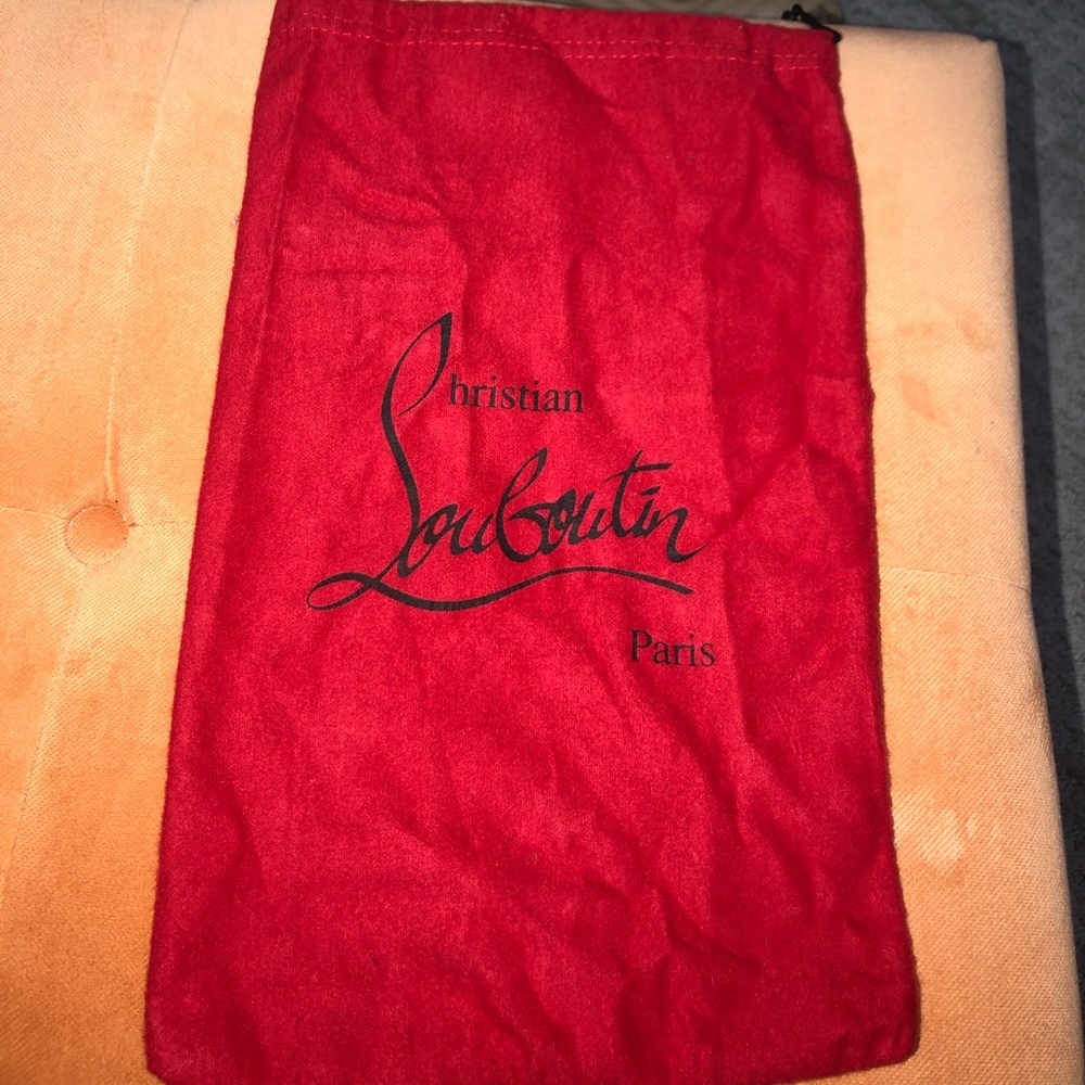 Christian Louboutin Red Shoe Bag